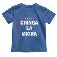 Funny Chinga La Migra Toddler T Shirt Star Stripes - Wonder Print Shop