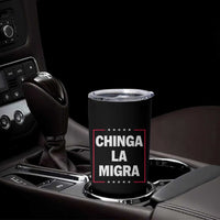Funny Chinga La Migra Tumbler Cup Star Stripes - Wonder Print Shop