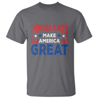 Funny Immigrants Make America Great T Shirt Stars Stripes - Wonder Print Shop