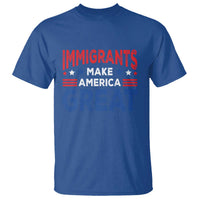 Funny Immigrants Make America Great T Shirt Stars Stripes - Wonder Print Shop