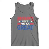 Funny Immigrants Make America Great Tank Top Stars Stripes - Wonder Print Shop