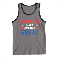 Funny Immigrants Make America Great Tank Top Stars Stripes - Wonder Print Shop