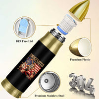 4th of July Basketball Undefeated Since 1776 Bullet Tumbler Funny Founding Fathers