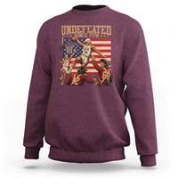 4th of July Basketball Undefeated Since 1776 Sweatshirt Funny Founding Fathers
