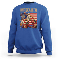 4th of July Basketball Undefeated Since 1776 Sweatshirt Funny Founding Fathers