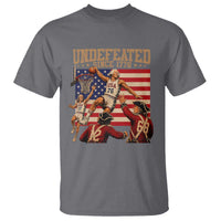 4th of July Basketball Undefeated Since 1776 T Shirt Funny Founding Fathers