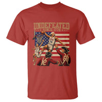 4th of July Basketball Undefeated Since 1776 T Shirt Funny Founding Fathers