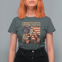 4th of July Basketball Undefeated Since 1776 T Shirt For Women Funny Founding Fathers
