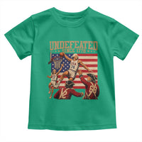4th of July Basketball Undefeated Since 1776 Toddler T Shirt Funny Founding Fathers