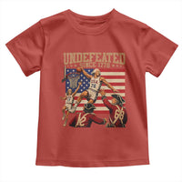 4th of July Basketball Undefeated Since 1776 Toddler T Shirt Funny Founding Fathers