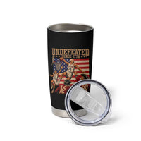 4th of July Basketball Undefeated Since 1776 Tumbler Cup Funny Founding Fathers