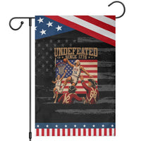 4th of July Basketball Undefeated Since 1776 Patriotic Garden Flag Funny Founding Fathers