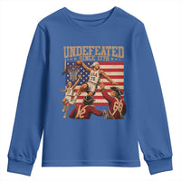4th of July Basketball Undefeated Since 1776 Youth Sweatshirt Funny Founding Fathers