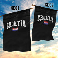 Croatia Hrvatska Flag Zagreb Croatian Jersey Retro Garden Flag