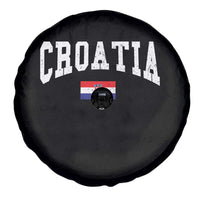 Croatia Hrvatska Flag Zagreb Croatian Jersey Retro Spare Tire Cover