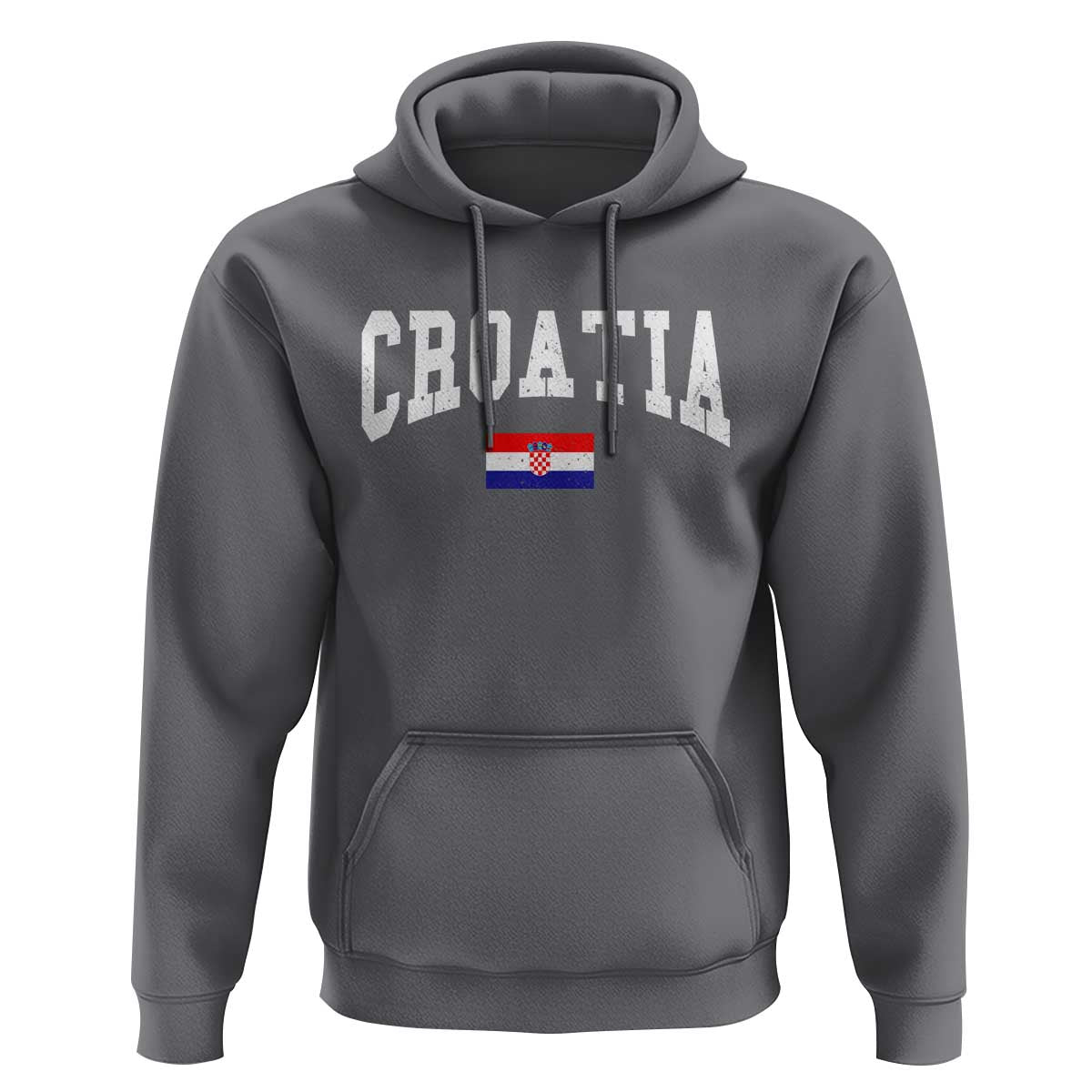 Croatia Hrvatska Flag Zagreb Croatian Jersey Retro Hoodie