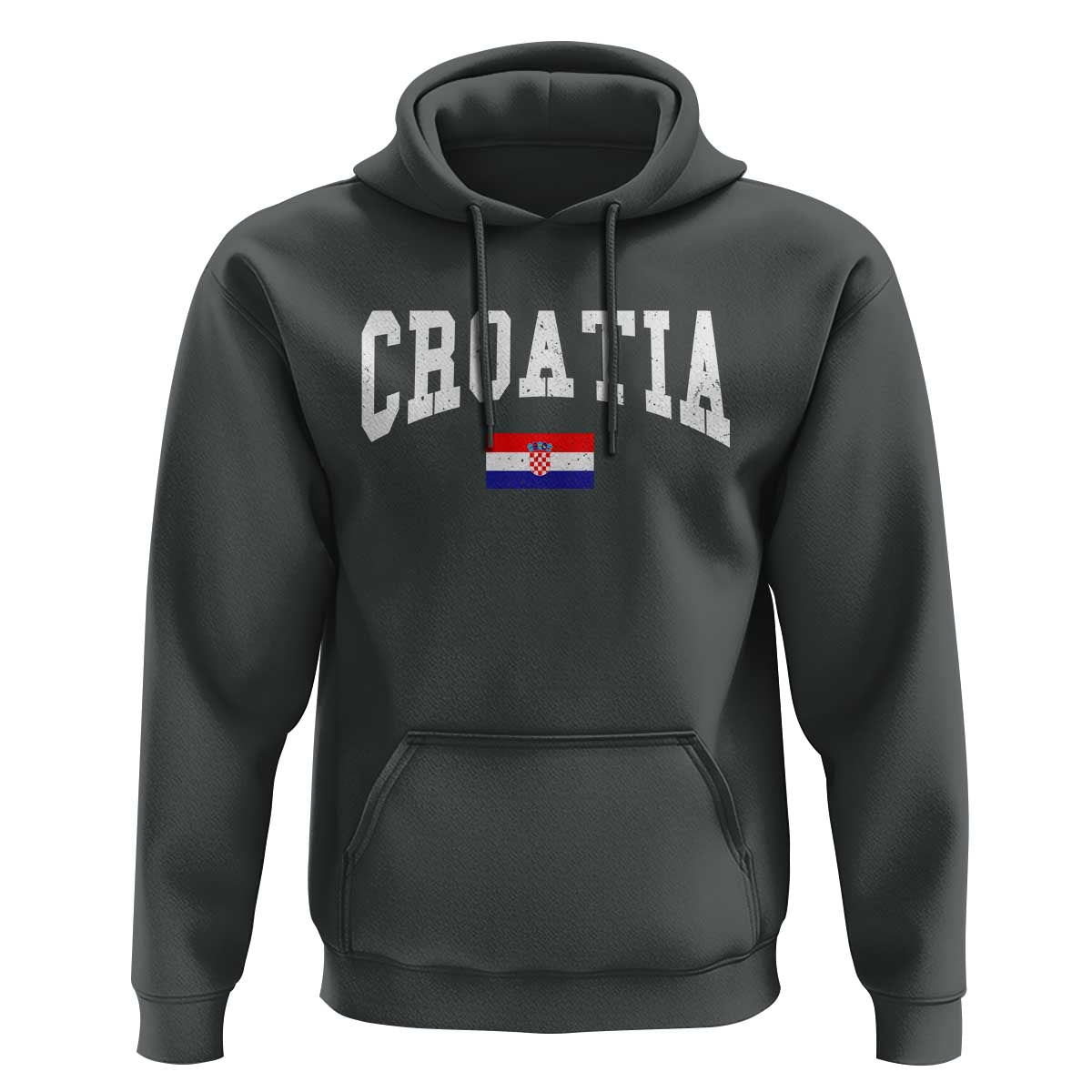 Croatia Hrvatska Flag Zagreb Croatian Jersey Retro Hoodie