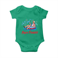 George Washington 4th of July Pool Party Baby Onesie Let's Get This Party Founded