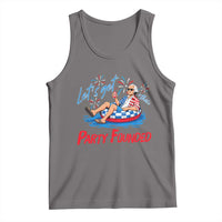 George Washington 4th of July Pool Party Tank Top Let's Get This Party Founded