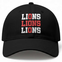 England Lions Soccer English Pride Baseball Cap