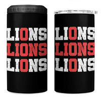 England Lions Soccer English Pride 4 in 1 Can Cooler Tumbler