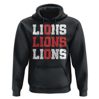 England Lions Soccer English Pride Hoodie