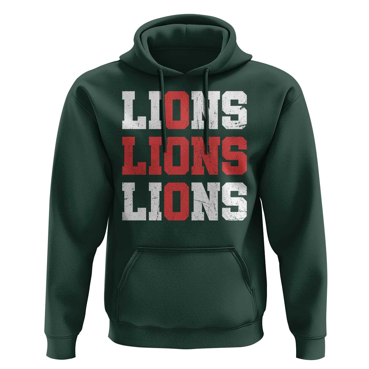 England Lions Soccer English Pride Hoodie