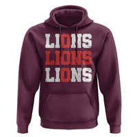 England Lions Soccer English Pride Hoodie
