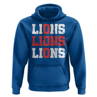 England Lions Soccer English Pride Hoodie