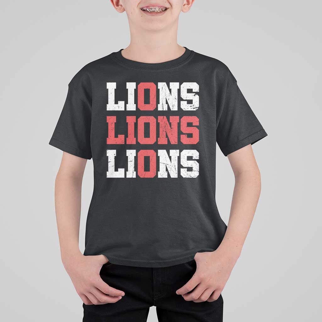 England Lions Soccer English Pride T Shirt For Kid