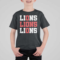 England Lions Soccer English Pride T Shirt For Kid