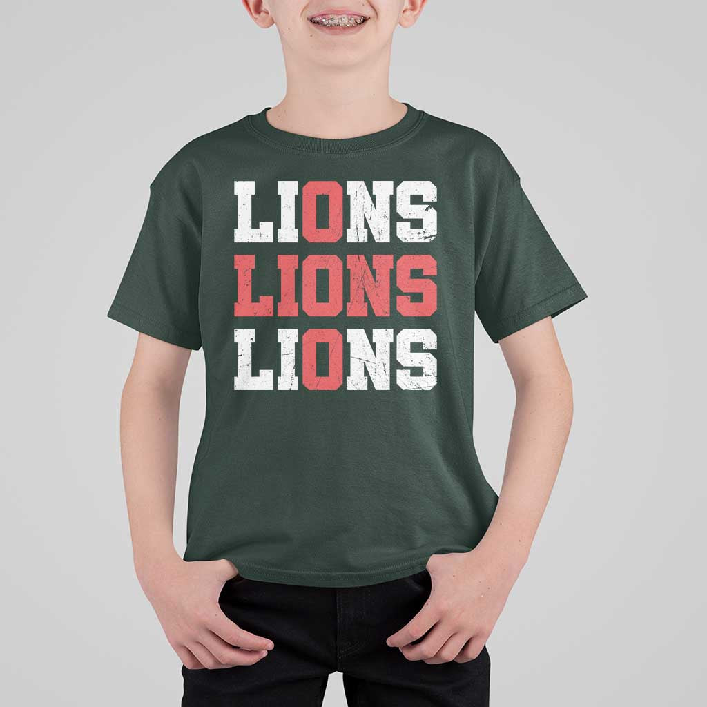 England Lions Soccer English Pride T Shirt For Kid
