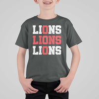 England Lions Soccer English Pride T Shirt For Kid