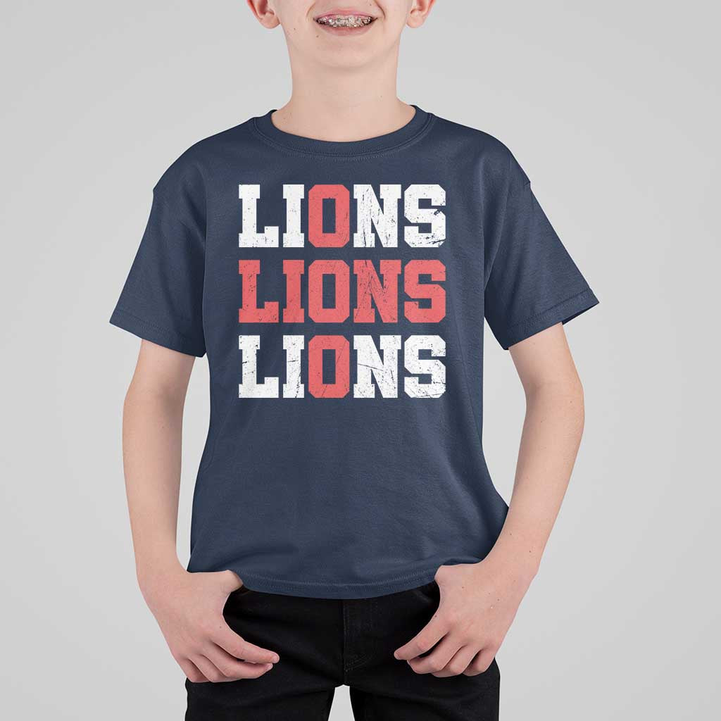 England Lions Soccer English Pride T Shirt For Kid