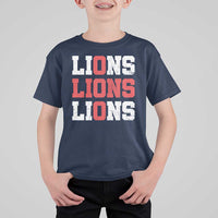 England Lions Soccer English Pride T Shirt For Kid