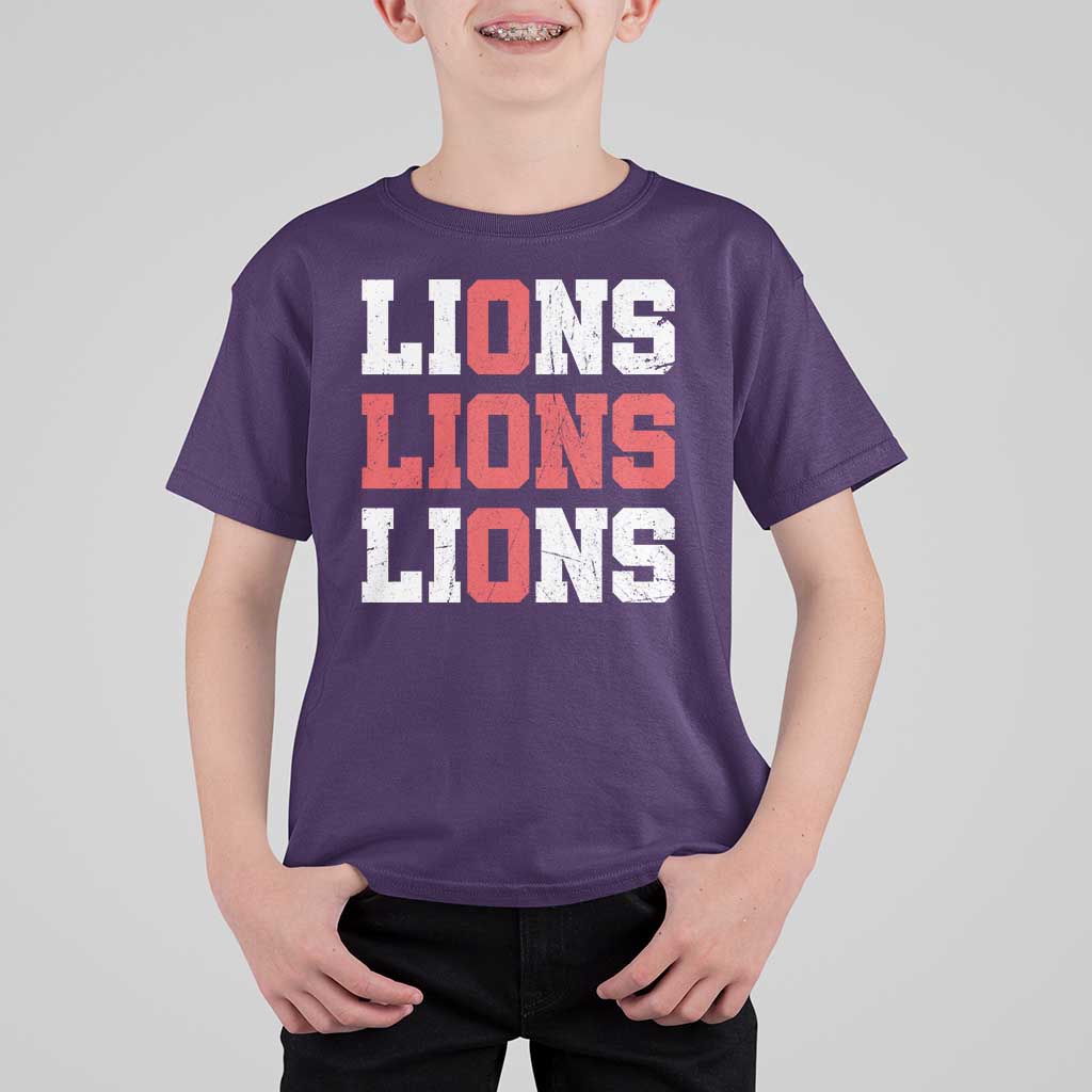 England Lions Soccer English Pride T Shirt For Kid