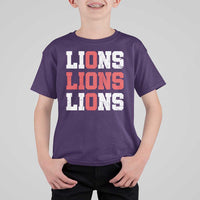 England Lions Soccer English Pride T Shirt For Kid