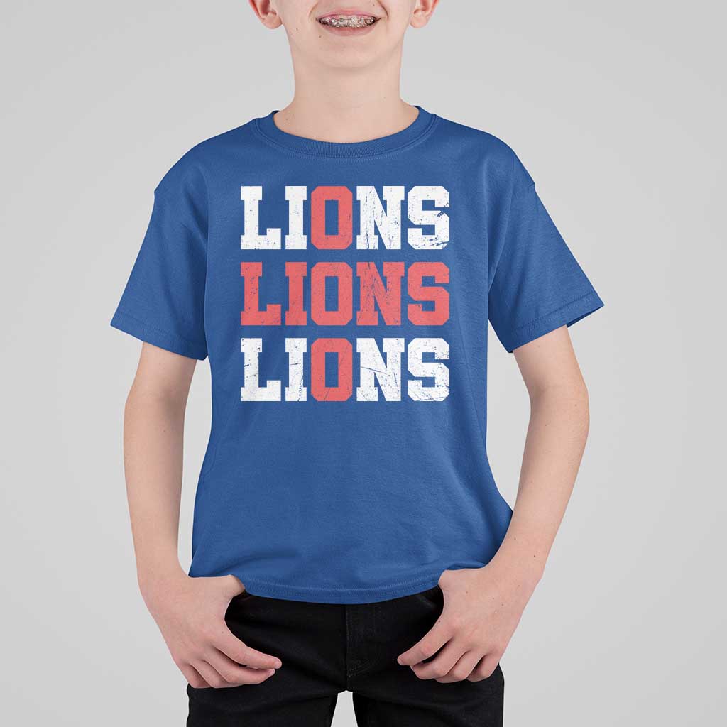 England Lions Soccer English Pride T Shirt For Kid