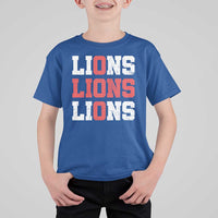 England Lions Soccer English Pride T Shirt For Kid