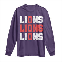 England Lions Soccer English Pride Long Sleeve Shirt