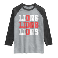 England Lions Soccer English Pride Raglan Shirt