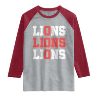 England Lions Soccer English Pride Raglan Shirt