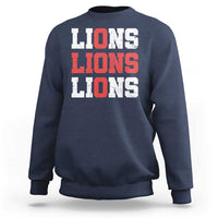 England Lions Soccer English Pride Sweatshirt