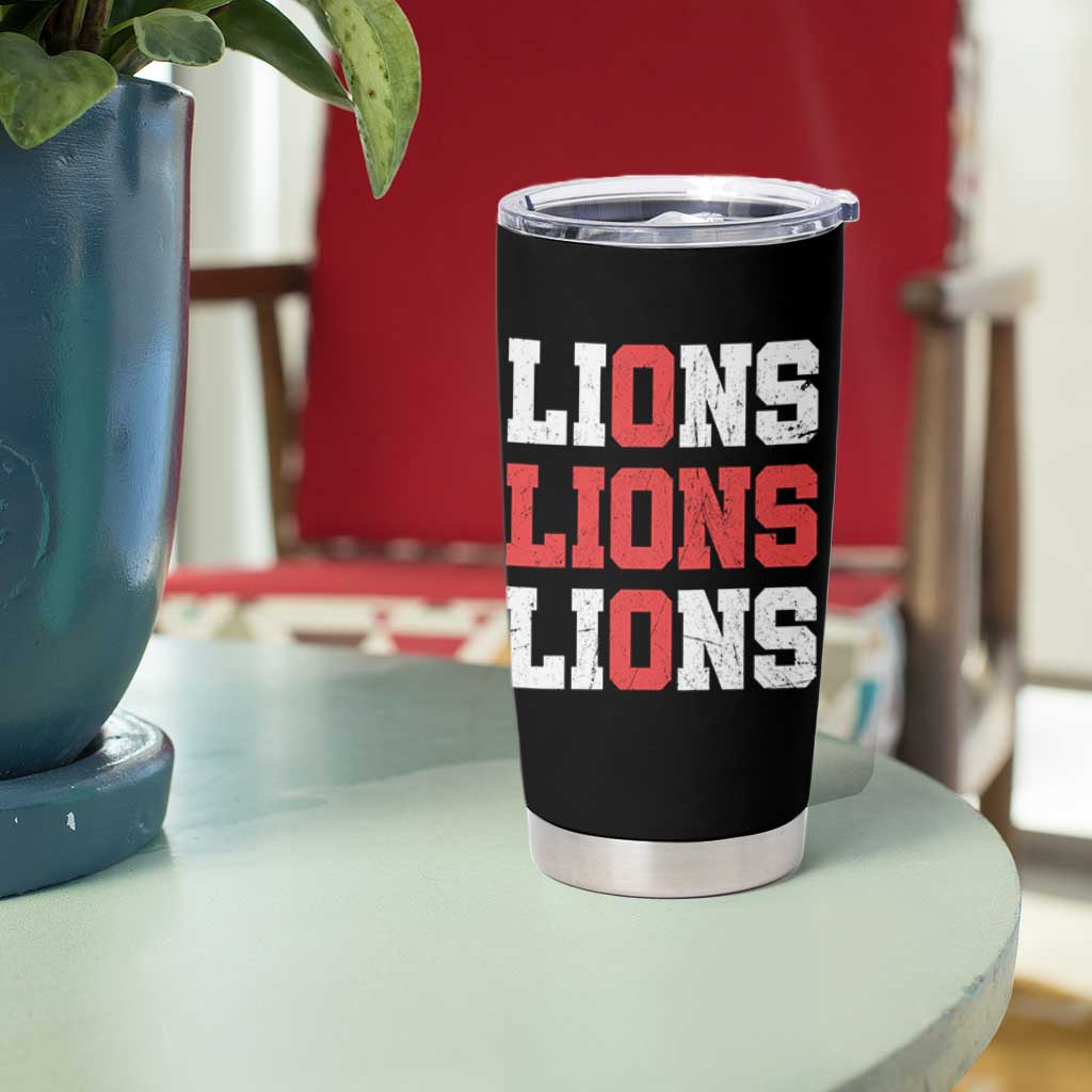 England Lions Soccer English Pride Tumbler Cup