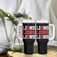 England Lions Soccer English Pride Tumbler With Handle