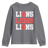 England Lions Soccer English Pride Youth Sweatshirt