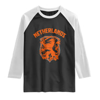 Netherlands Dutch Republic Lion Vintage Holland Crest Raglan Shirt