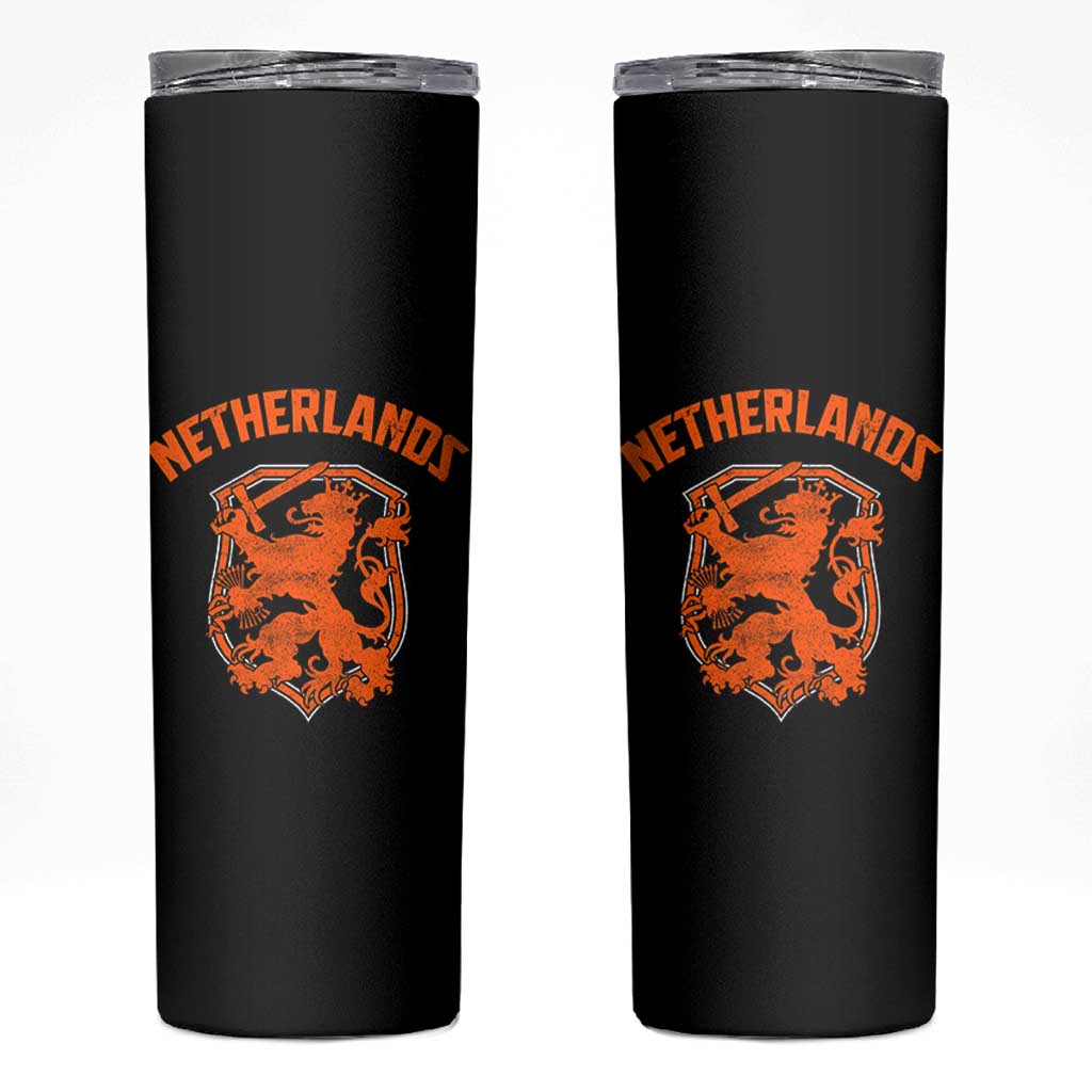 Netherlands Dutch Republic Lion Vintage Holland Crest Skinny Tumbler