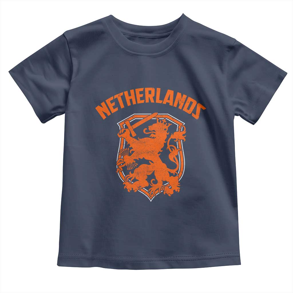 Netherlands Dutch Republic Lion Vintage Holland Crest Toddler T Shirt