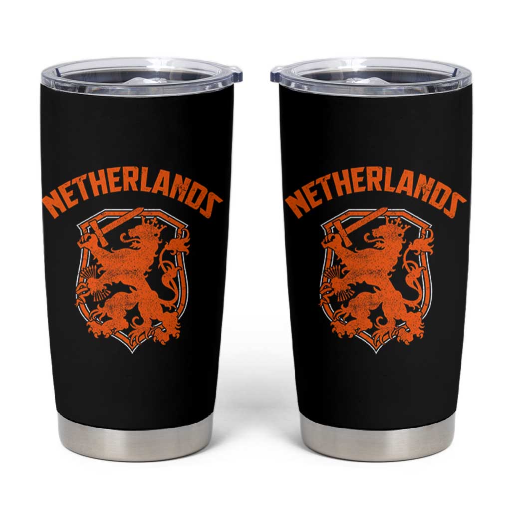 Netherlands Dutch Republic Lion Vintage Holland Crest Tumbler Cup